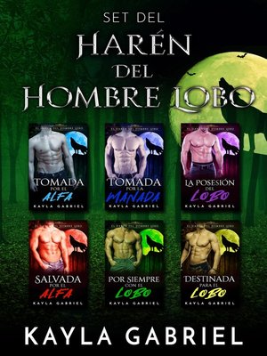 cover image of Set del Harén Del Hombre Lobo
